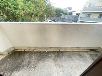 【バルコニー】 | コミュニティハウス嘉数 | J号室　バルコニー♪（2面付き））