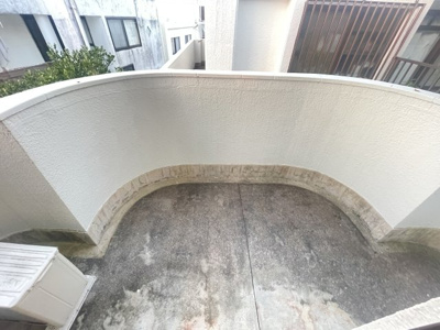 【バルコニー】 | コミュニティハウス嘉数 | J号室　バルコニー♪（2面付き））