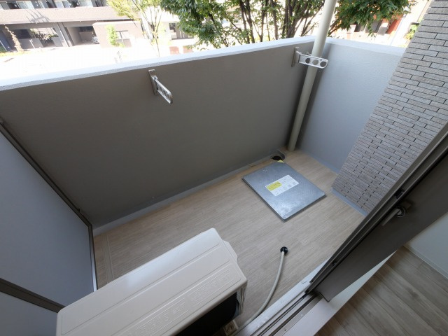 エスリード難波ＡＧＲＥＡのバルコニー