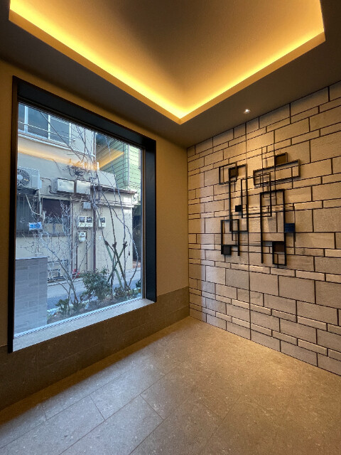 プレミアス上野毛のロビー