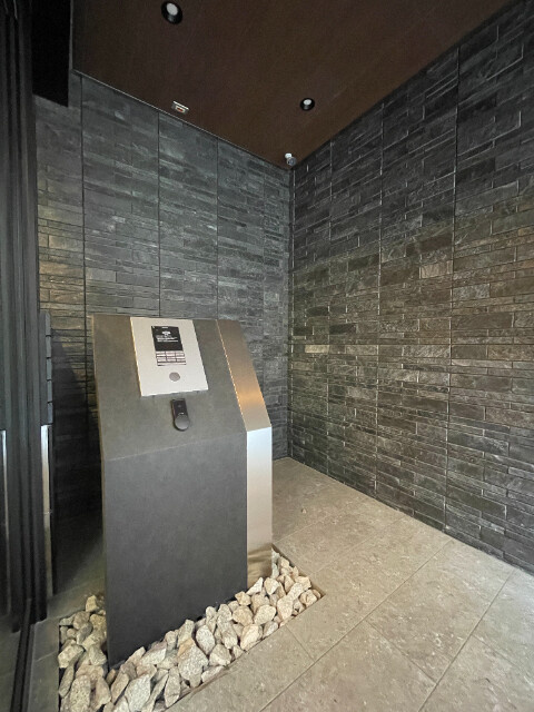 プレミアス上野毛のエントランス