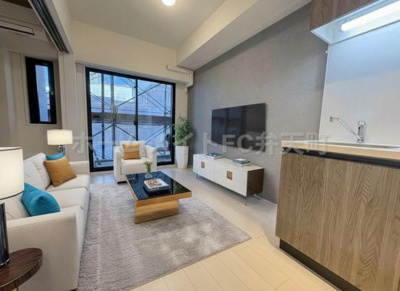 【居間・リビング】 | スプランディッド弁天町DUE | ※CGで家具を配置したもので家具は含まれません。