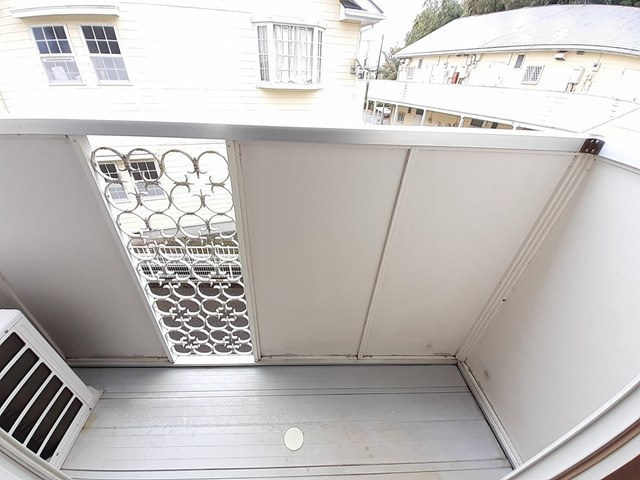 エルディム野口のバルコニー