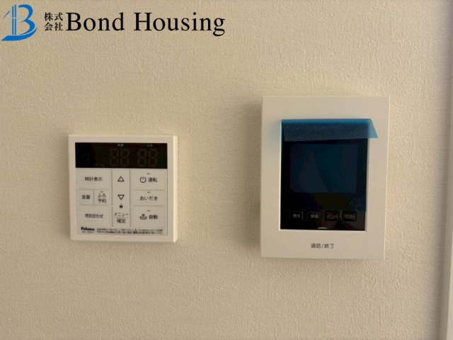 「ペニンシュラキッチン採用」朝霧山手町　全2棟　1号棟の防犯設備