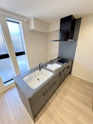 (仮称）東１丁目メゾンのキッチン|★ＩＨ３口カウンターキッチン★