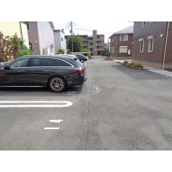 ソラーレつくばの駐車場