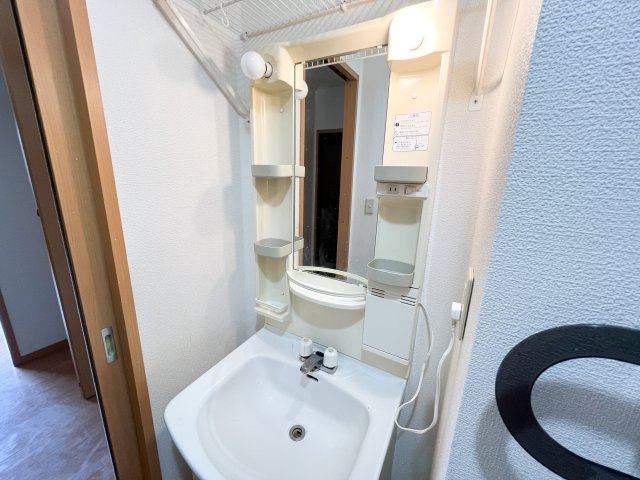 ハイツセリュー Ⅲ棟の独立洗面台