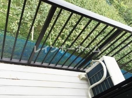 アムールHAPPINESSのバルコニー