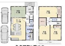 平塚市徳延　売地　　全２区画の参考プラン|参考プラン