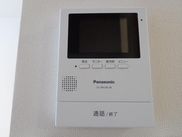 Ｃｅｕ　Ａｚｕｌ（セウ　アジュール）のセキュリティ|カメラ付インターホン