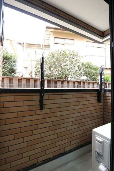 インスパーク本駒込のバルコニー