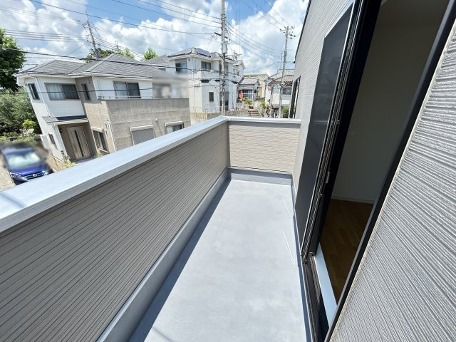 神戸市西区池上２丁目新築戸建２号地のバルコニー