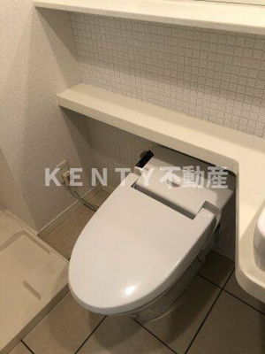 【トイレ】 | ユーレジデンス西大井 | シンプルで使いやすいトイレです