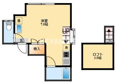 コーポセレーネの間取り