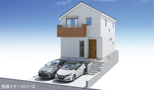 横浜市金沢区釜利谷南2丁目 新築戸建て【仲介手数料無料】カースペース2台