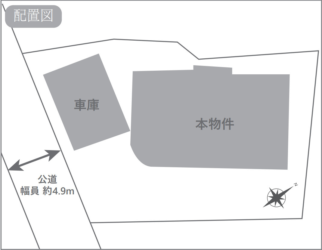 横浜市港南区港南1丁目 中古戸建て【仲介手数料無料】の区画図