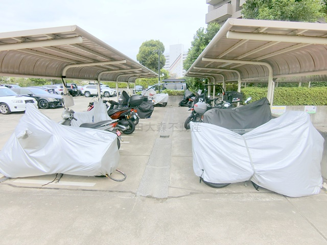 ヒルズ久が原参番館のその他共用部分|バイク置き場