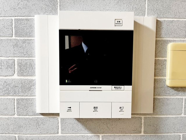 セレッソコート南堀江マルティアの防犯設備|モニター付きインターフォン
