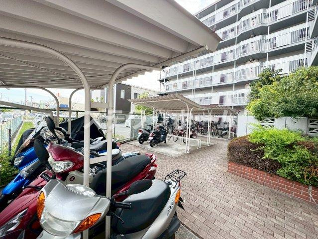 豊中市熊野町３丁目の中古マンションの駐輪場|駐輪場