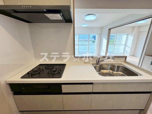 豊中市熊野町３丁目の中古マンションのキッチン|キッチンでお料理をお楽しみください