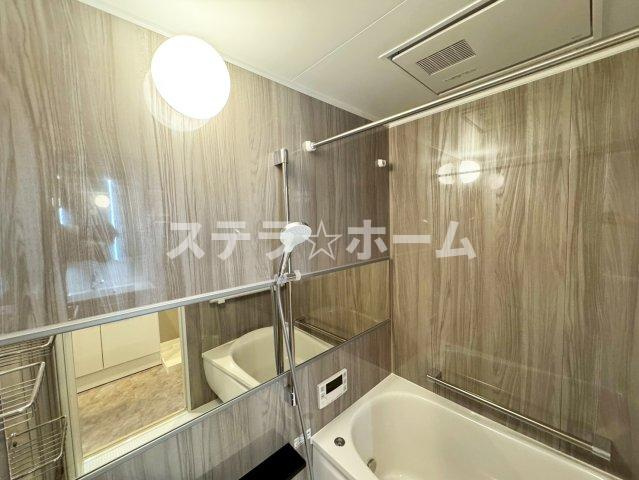 豊中市熊野町３丁目の中古マンションの浴室|ゆったり過ごせるお風呂です