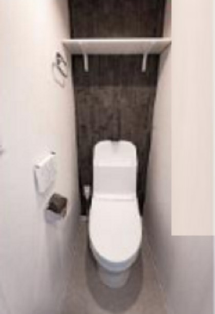 グラシア・ベイ大森のトイレ|温水洗浄便座付きのトイレ　