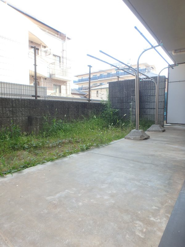 HACHIBUSE御影のバルコニー