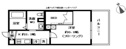 【間取り】 | 一人暮らしにぴったりの1Kの間取りです！