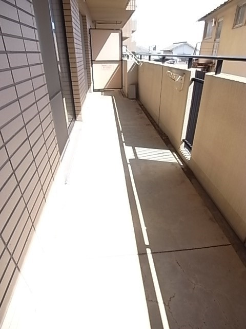 アマビリタ　アパートメントのバルコニー