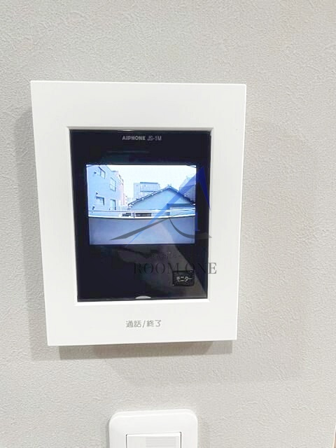 ReDEAL町屋レジデンスのセキュリティ|モニター付きインターホンです。