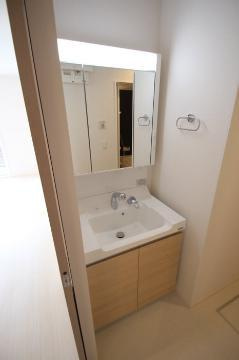 サニーフラット西市　Ａの洗面所|洗面