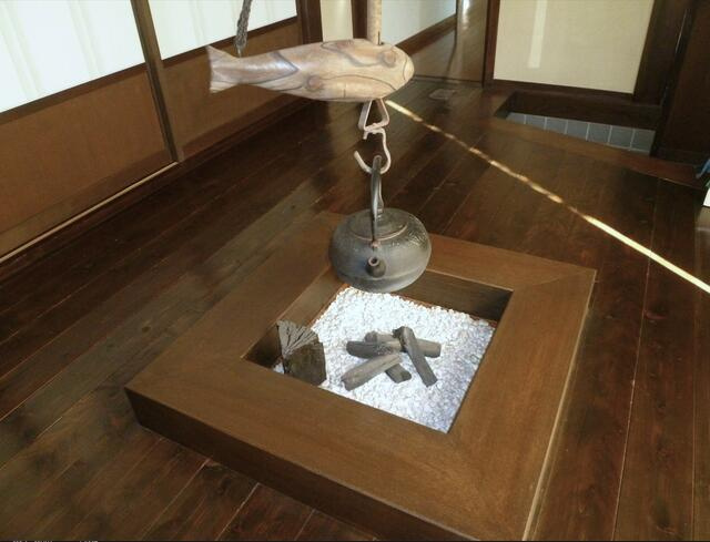 宇都宮市兵庫塚１丁目　4ＳＬＤＫ　中古住宅の和室|囲炉裏です。