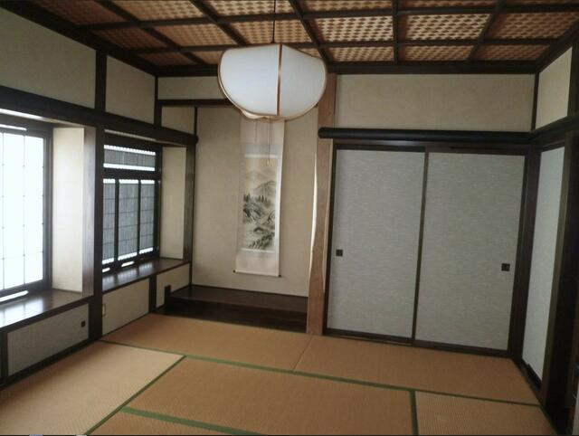 宇都宮市兵庫塚１丁目　4ＳＬＤＫ　中古住宅の和室|１階の和室です。
