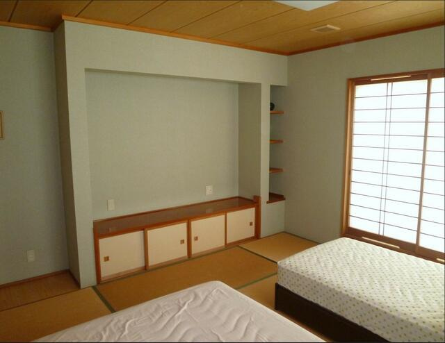 宇都宮市兵庫塚１丁目　4ＳＬＤＫ　中古住宅の和室|２階の８帖の和室です。