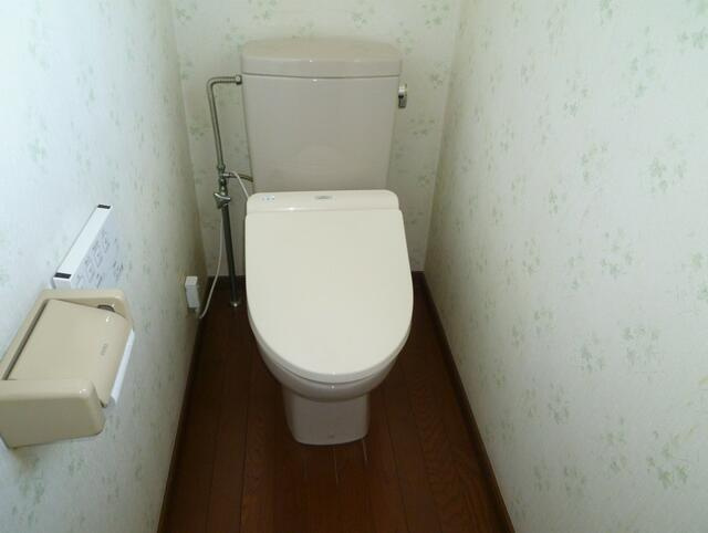 宇都宮市兵庫塚１丁目　4ＳＬＤＫ　中古住宅のトイレ|２階のトイレです。