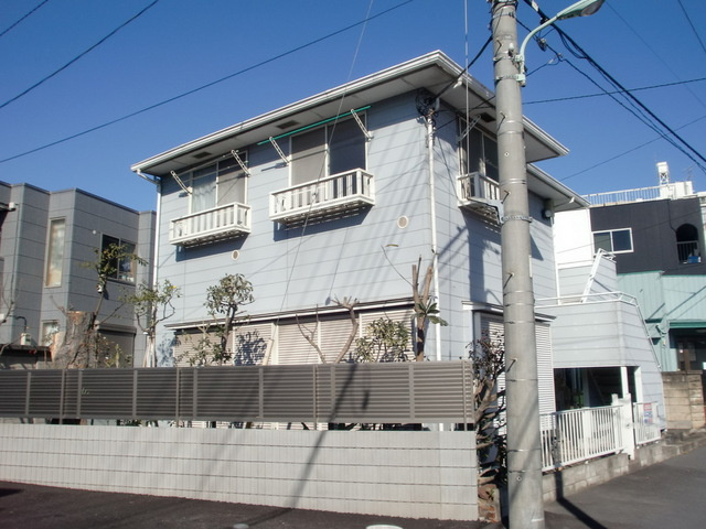 ハイムサンフラワーの外観|外観：東南角立地・日当たり良好