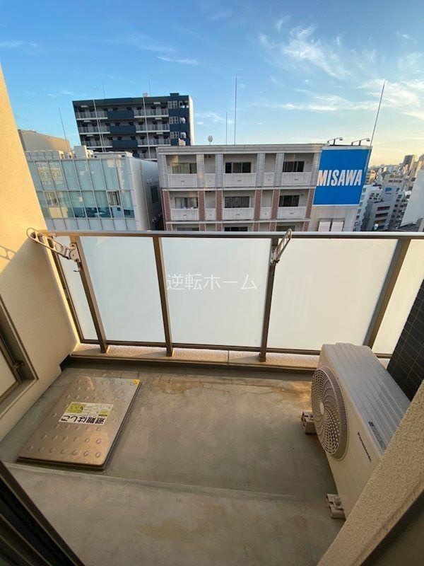 ヒルズ新栄2号館　名古屋市賃貸　仲介手数料無料のバルコニー