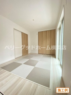 【内観：施工例】 | 相模原市当麻　新築分譲住宅　全2棟/今回販売1棟（１号棟） | 同施工会社施工例（和室）