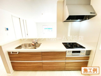 【内観：施工例】 | 相模原市当麻　新築分譲住宅　全2棟/今回販売1棟（１号棟） | 同施工会社施工例（リビング）