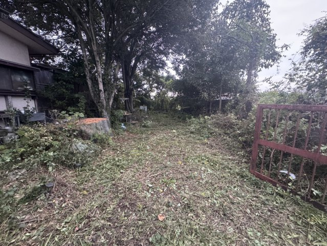 得得得♪那須塩原市二区町の中古戸建の庭|お庭が付いています