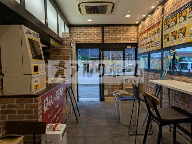 柏原市国分西１丁目の店舗一部の内装