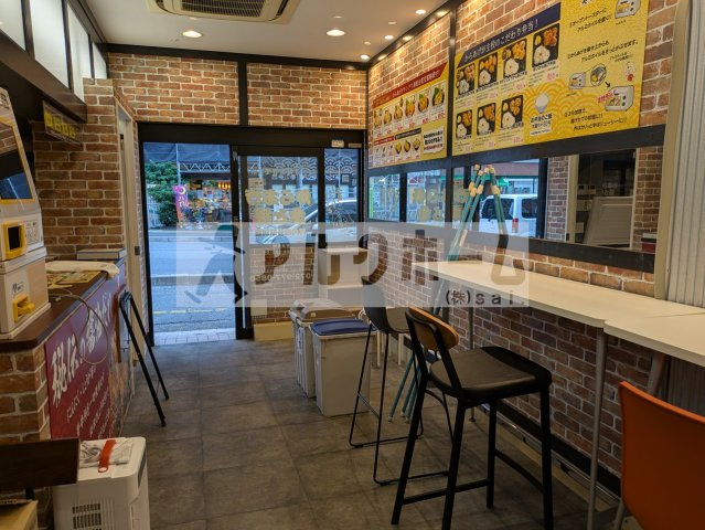 柏原市国分西１丁目の店舗一部の内装