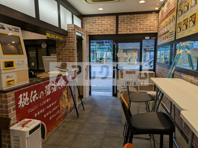 柏原市国分西１丁目の店舗一部の内装