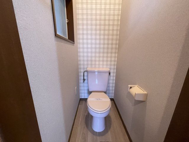 柳川市三橋町蒲船津のアパートのトイレ