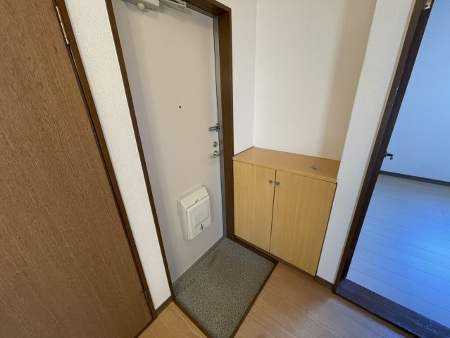 柳川市三橋町蒲船津のアパートの玄関