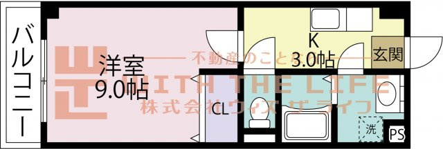 コンフォールⅢ【キャッシュバック賃貸】の間取り