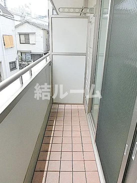 豊島区巣鴨５丁目の賃貸マンションのバルコニー|別号室参考写真
