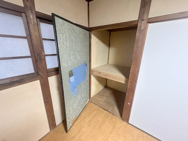 奈良市疋田戸建の収納