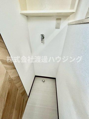 北条２丁目テラスハウスの設備|室内洗濯機置場