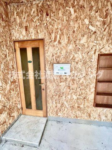 北条２丁目テラスハウスのエントランス